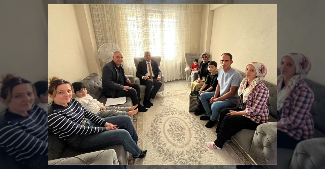 Eyüpsultan Kaymakamı Yurt’tan Yeşilpınar’da Ev Ziyareti