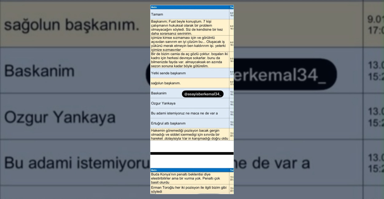 Ferhat Gündoğdu’nun Dijital Verilerinde Hakem Yazışmaları Bulundu