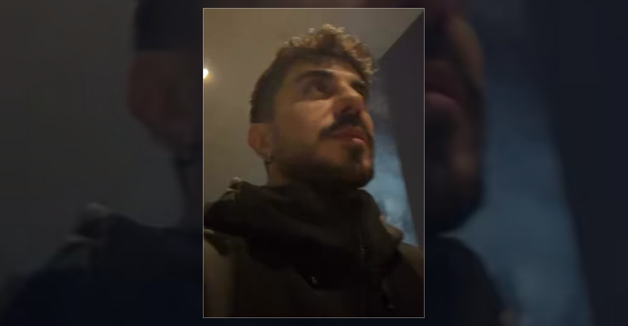 Halil İbrahim Göker yoğun yağışta sokağa çıktı
