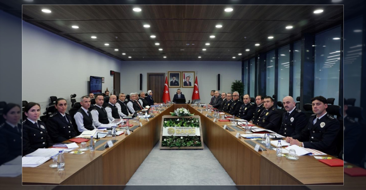 İçişleri Bakanlığı’nda Asayiş ve Güvenlik Toplantısı