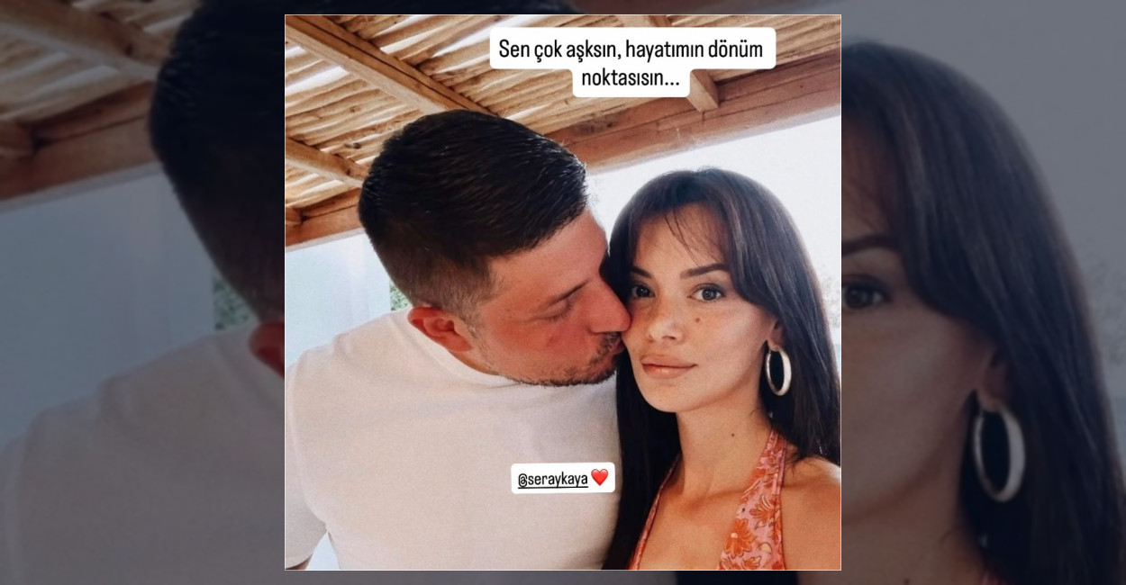İdris Aybirdi ile Sevgilisi Seray Kaya’dan Yeni Kare