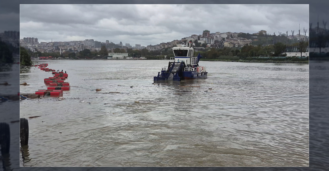 İSTAÇ Ekipleri İstanbul’da Deniz Temizliğini Sürdürüyor