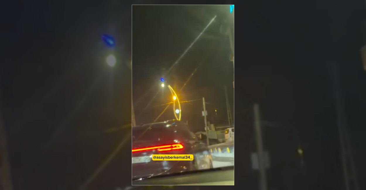 İstanbul’da Sürücünün Elektrikli Araçla Drift Tehlikesi