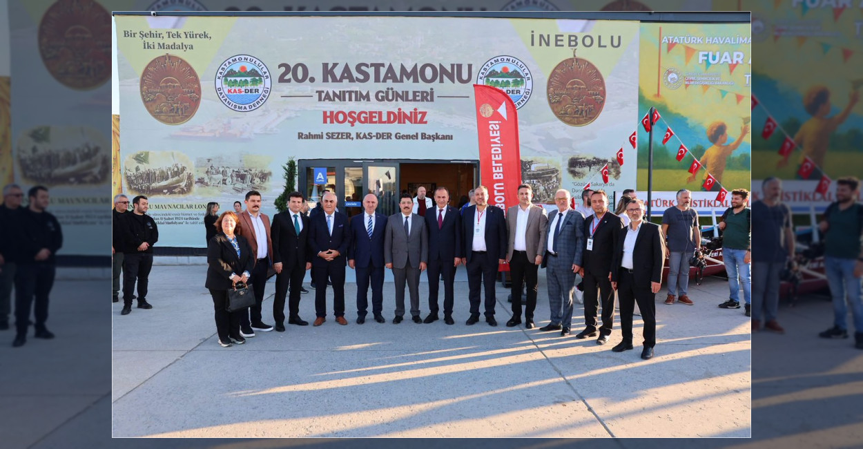 İstanbul Atatürk Havalimanı Millet Bahçesi’nde Kastamonu Günleri
