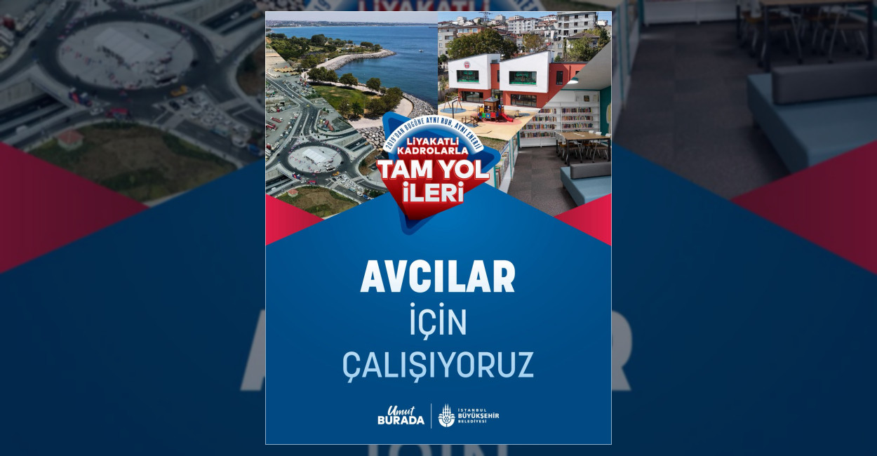 İstanbul Büyükşehir Belediyesi Avcılar’da Çalışmalarını Sürdürüyor