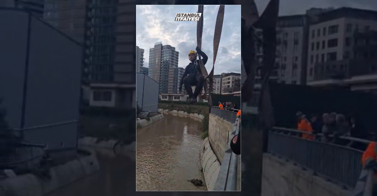 İstanbul İtfaiyesi’nden Yoğun Yağış Mesaisi