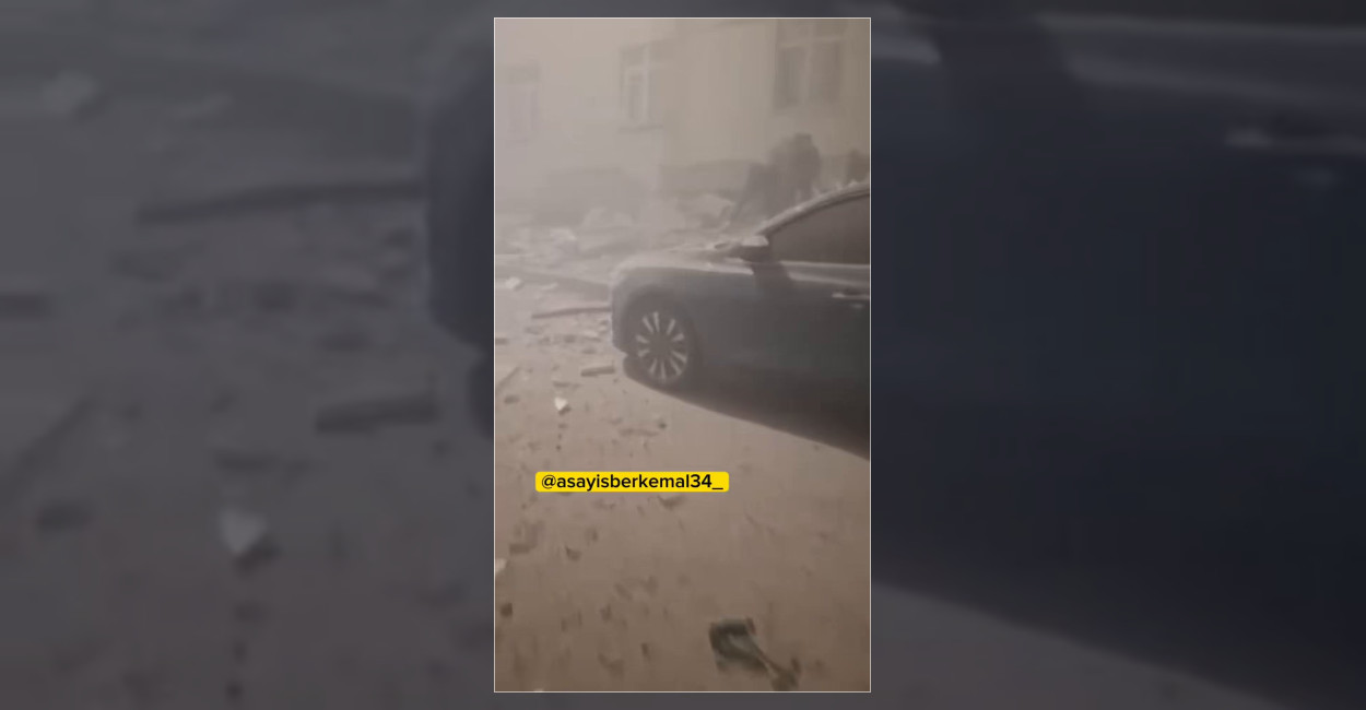 İstanbul Maltepe’de 7 Katlı Bina Çökmesi Meydana Geldi