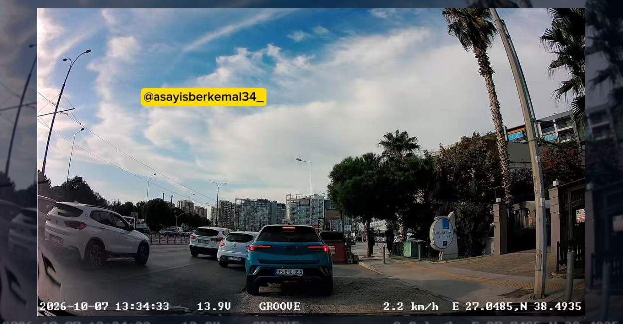 İzmir’de Trafikte Sürücüler Arasında Saldırı