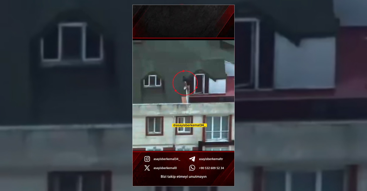 Kadıköy’de Çatıdaki Hırsızlık Şüphelisi Yakalandı