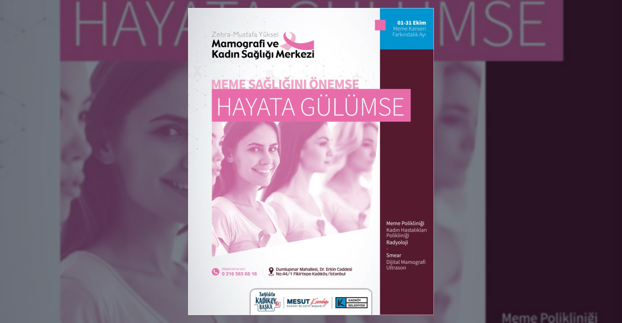 Kadıköy’de Meme Kanseri Farkındalık Ayı Başladı