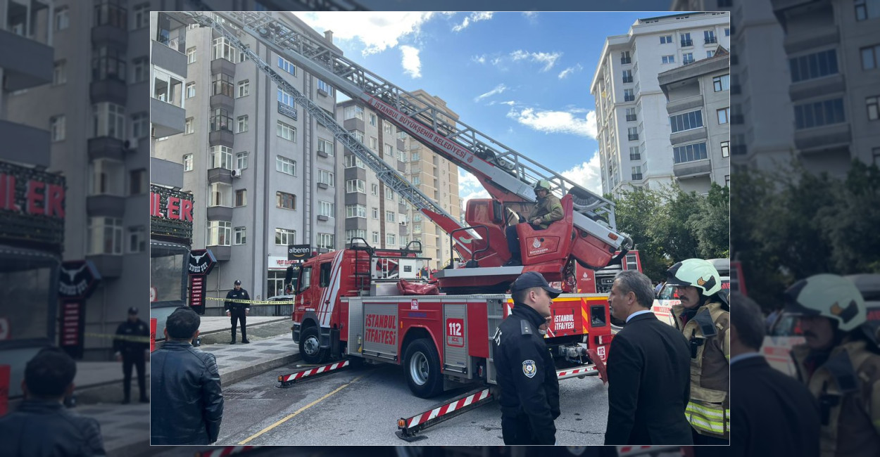 Kadıköy’de Yangın Çıkan Sahrayıcedit’te İnceleme