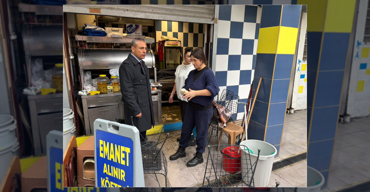 Kadıköy Kaymakamı Pamuk’tan Sel Bölgesine Ziyaret