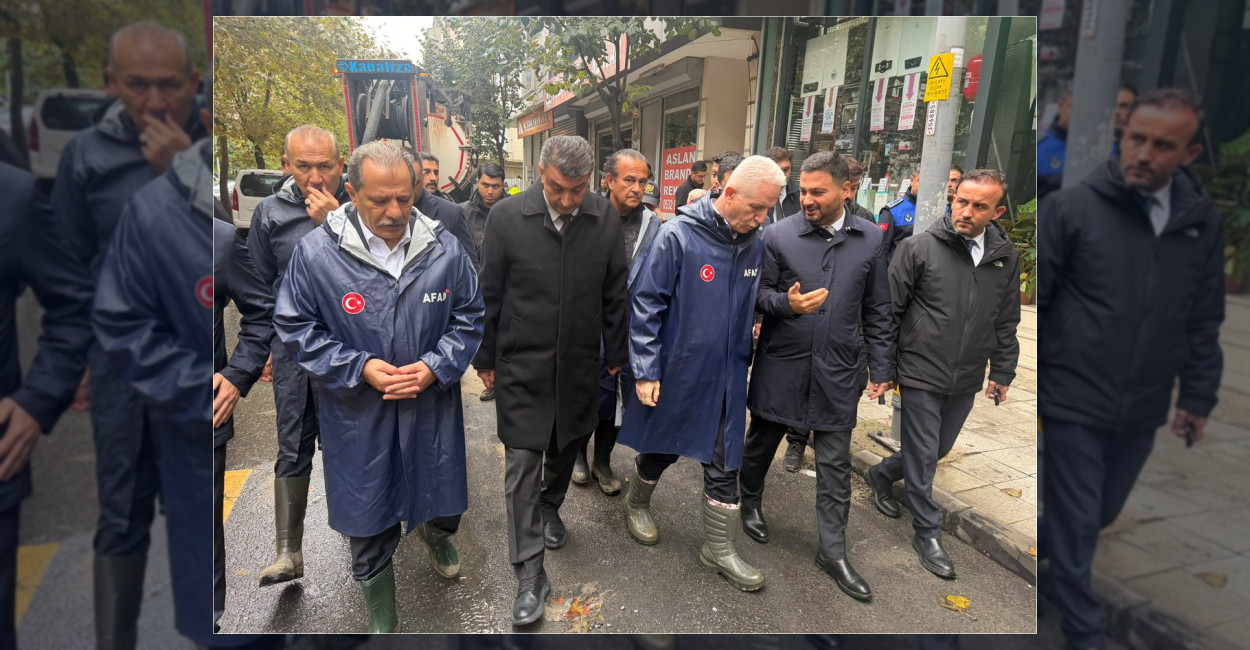 Kağıthane’de Sel Zararı İncelemesi