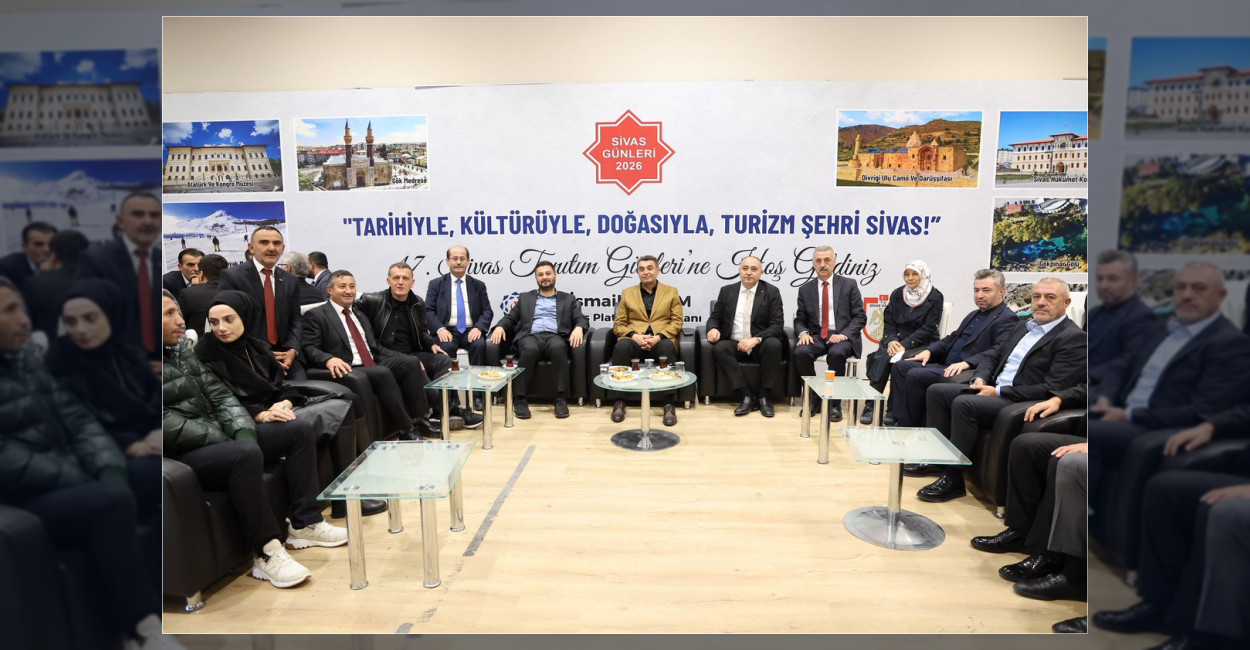 Kağıthane Protokolü Sivas Tanıtım Günleri’ne Katıldı