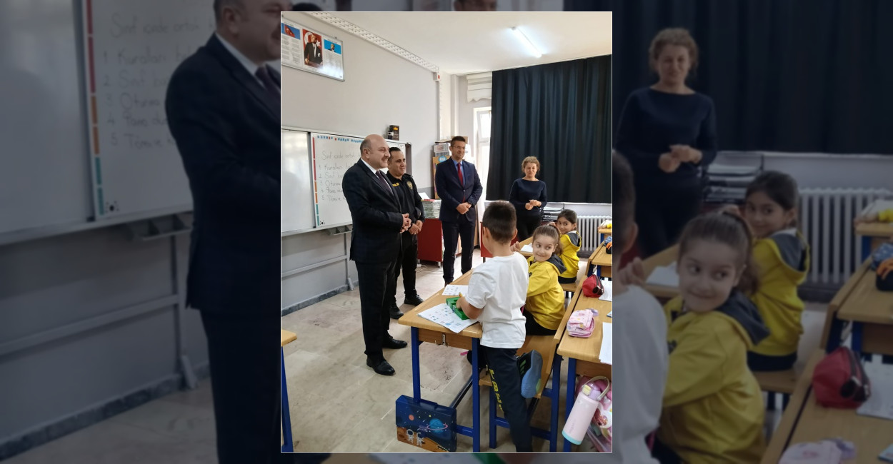 Kartal Kaymakamından Okul Ziyareti