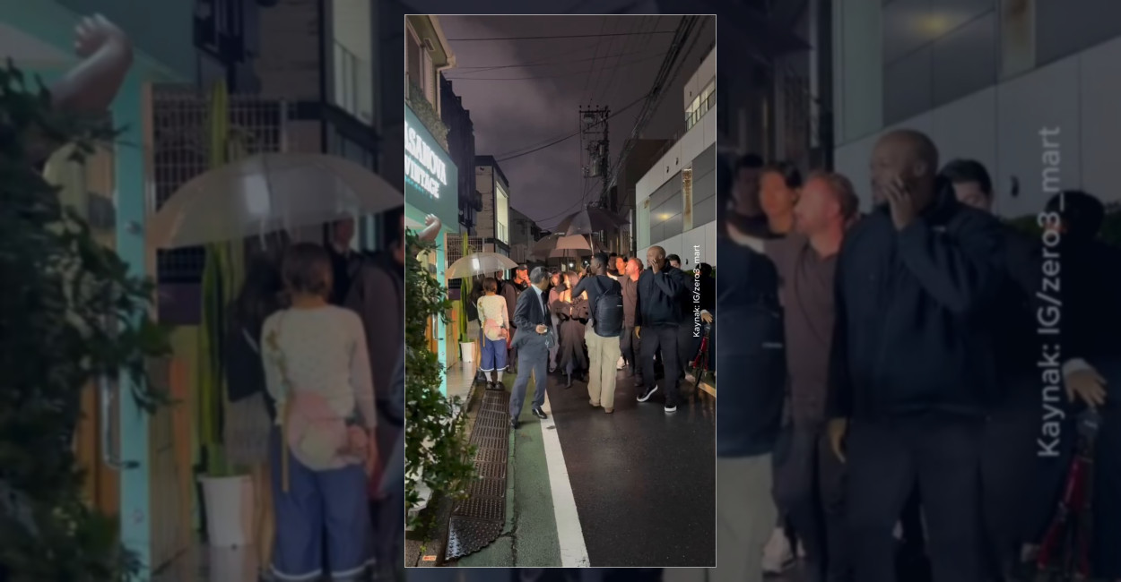 Kim Kardashian Japonya’da Korumalarıyla Görüntülendi