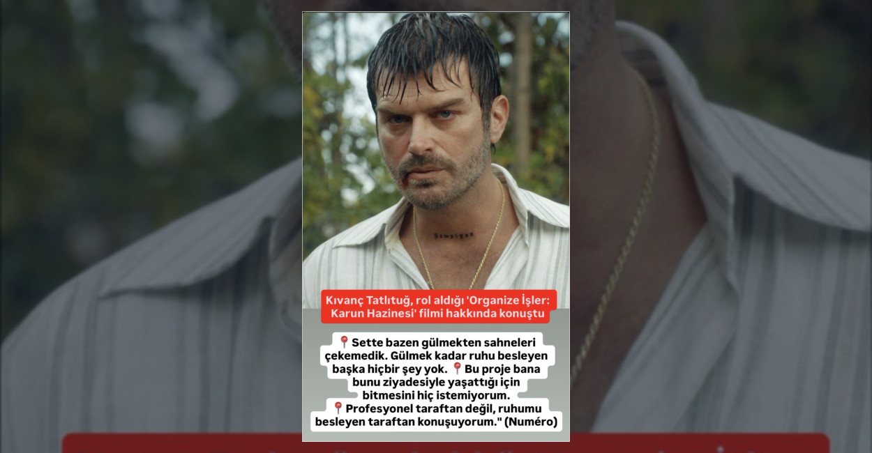 Kıvanç Tatlıtuğ’dan Proje Açıklaması: Bitmesini İstemiyorum