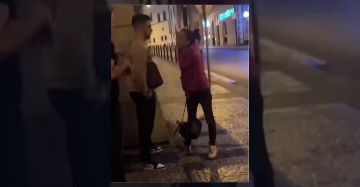 Kız arkadaşına el kaldırmama sözünü kafa atarak tuttu