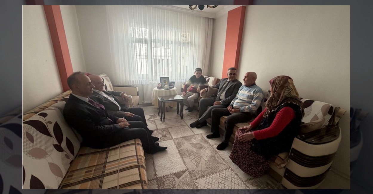 Küçükçekmece Kaymakamı Anteplioğlu’ndan Aile Ziyaretleri