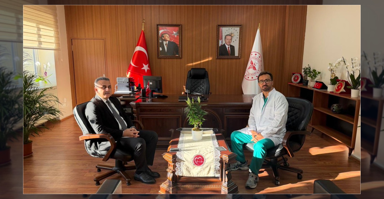 Küçükçekmece Kaymakamı Anteplioğlu’ndan Hastane Ziyareti