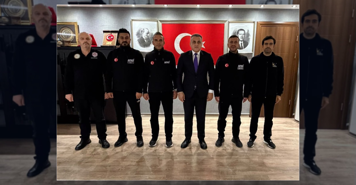 Küçükçekmece Kaymakamlığına Van AFAD Heyetinden Ziyaret
