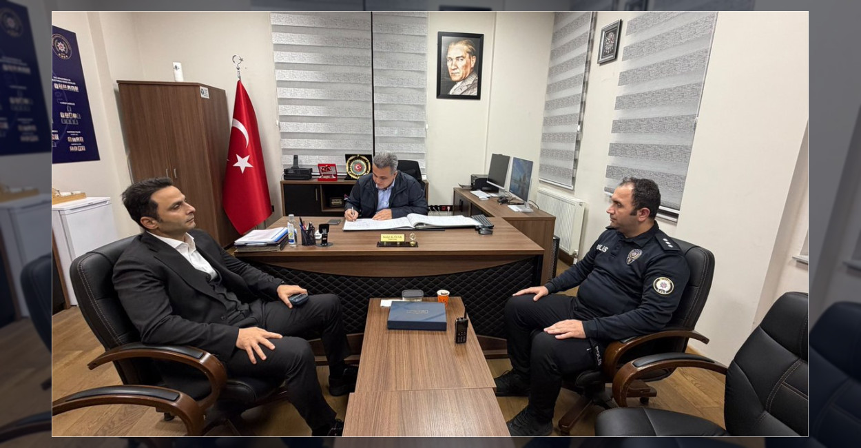 Küçükçekmece Protokolünden Polis Merkezine Ziyaret