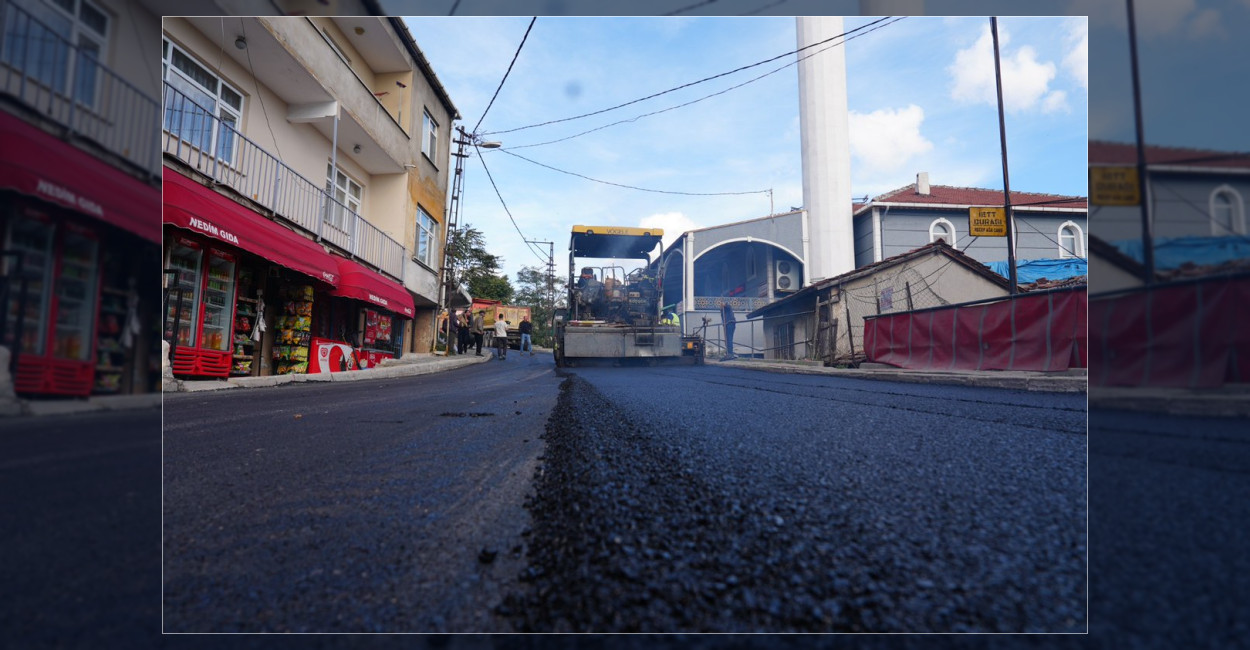 Maltepe’de Gülensu Mahallesi’nde Asfalt Çalışması Başladı
