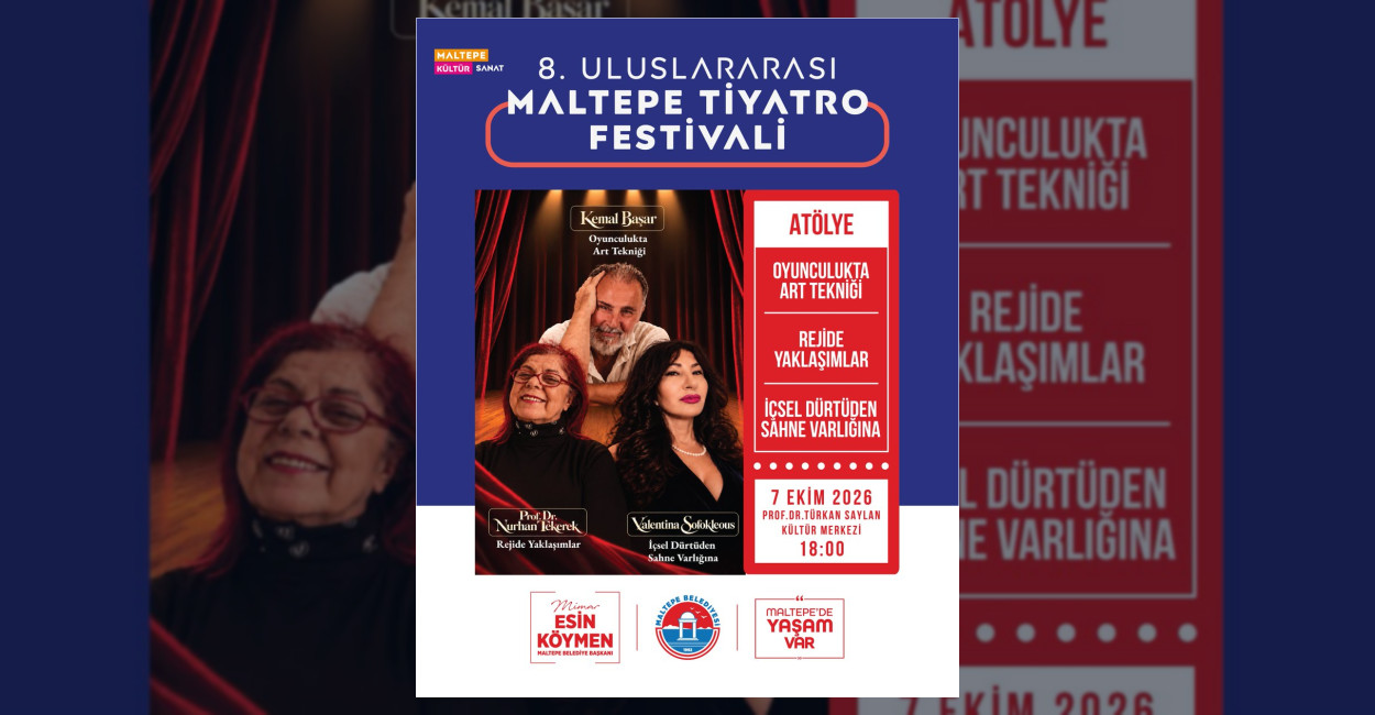 Maltepe’de Tiyatro Atölyesi Başvuruları Başladı