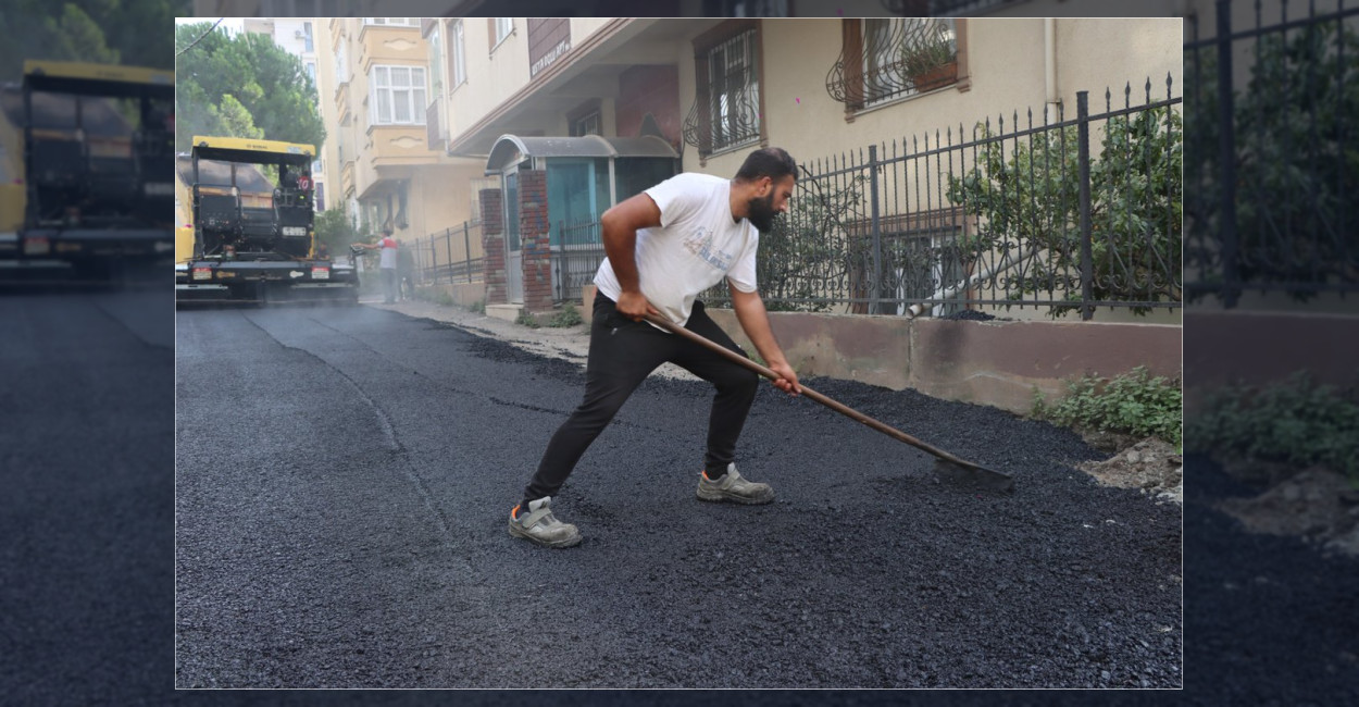 Maltepe’de Yol Yenileme Çalışmaları Sürüyor