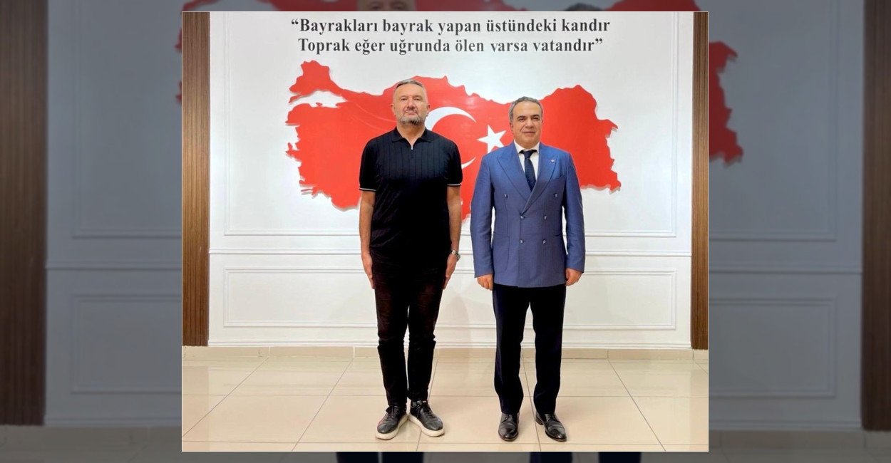 Malul Emekli Albay Ergin’den Kaymakam Öneği’ye Ziyaret