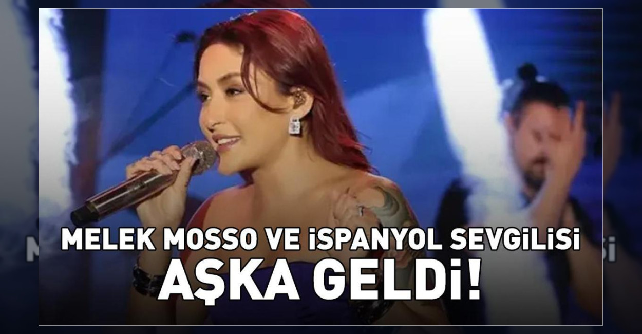 Melek Mosso ve İspanyol sevgilisinden romantik kareler