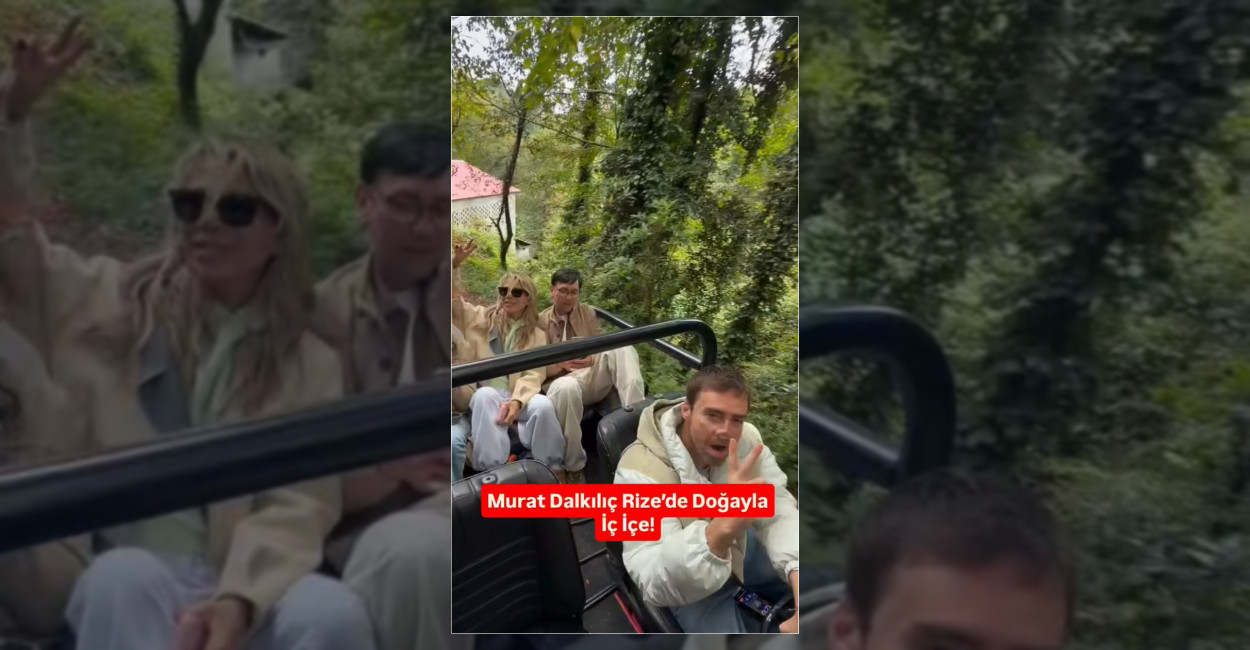 Murat Dalkılıç Konser Öncesi Rize’de Doğayı Gezdi