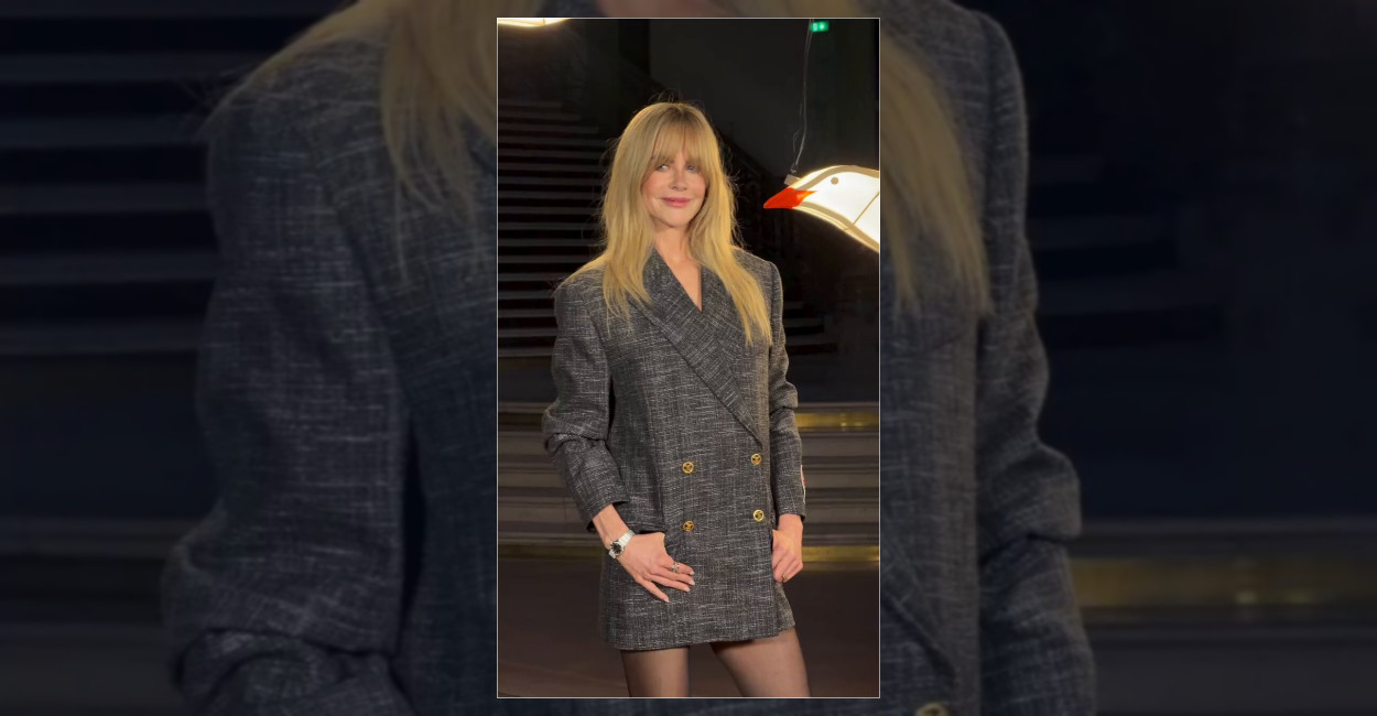 Nicole Kidman Katıldığı Defilede Görüntüsüyle Dikkat Çekti