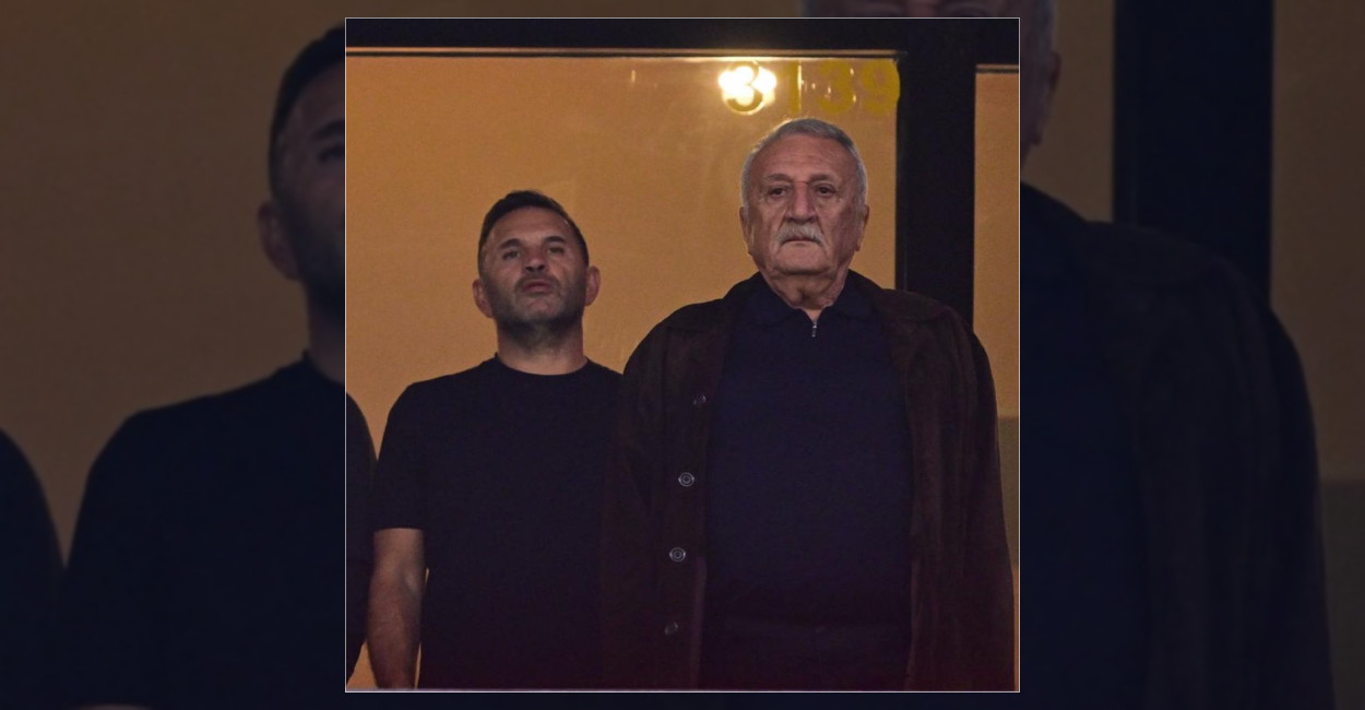 Okan Buruk RAMS Park’ta Tribünden Maçı Takip Etti