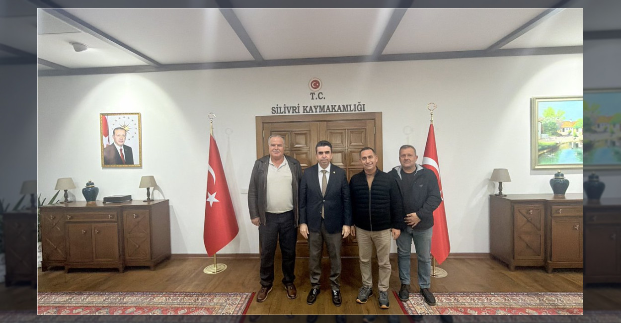 Ortaköy Muhtarı Yaman’dan Kaymakam Eren’e Ziyaret