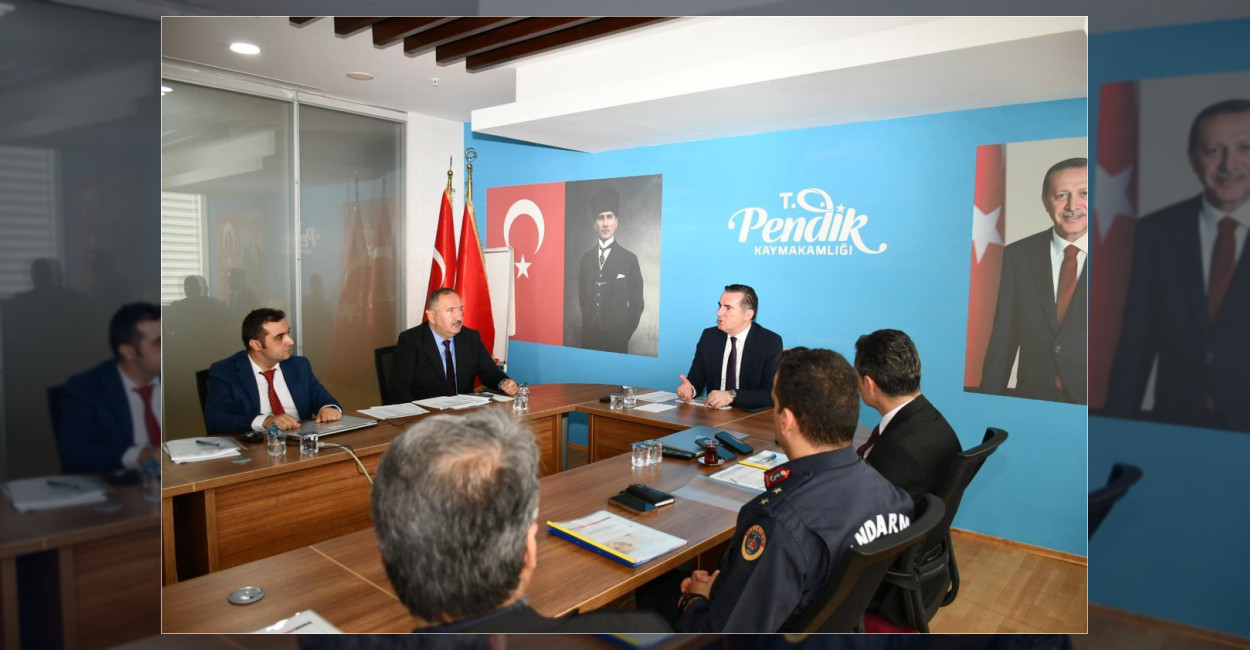 Pendik’te Eğitim Güvenliği Toplantısı Yapıldı