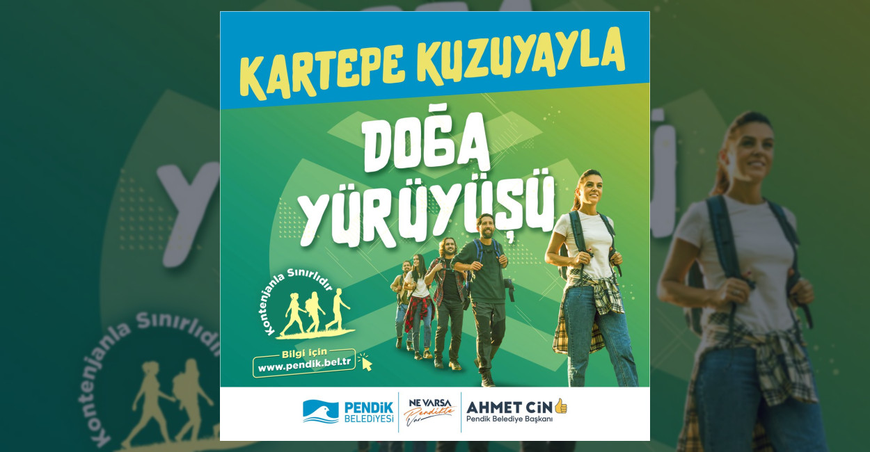 Pendik Belediyesinden Kartepe Doğa Yürüyüşü