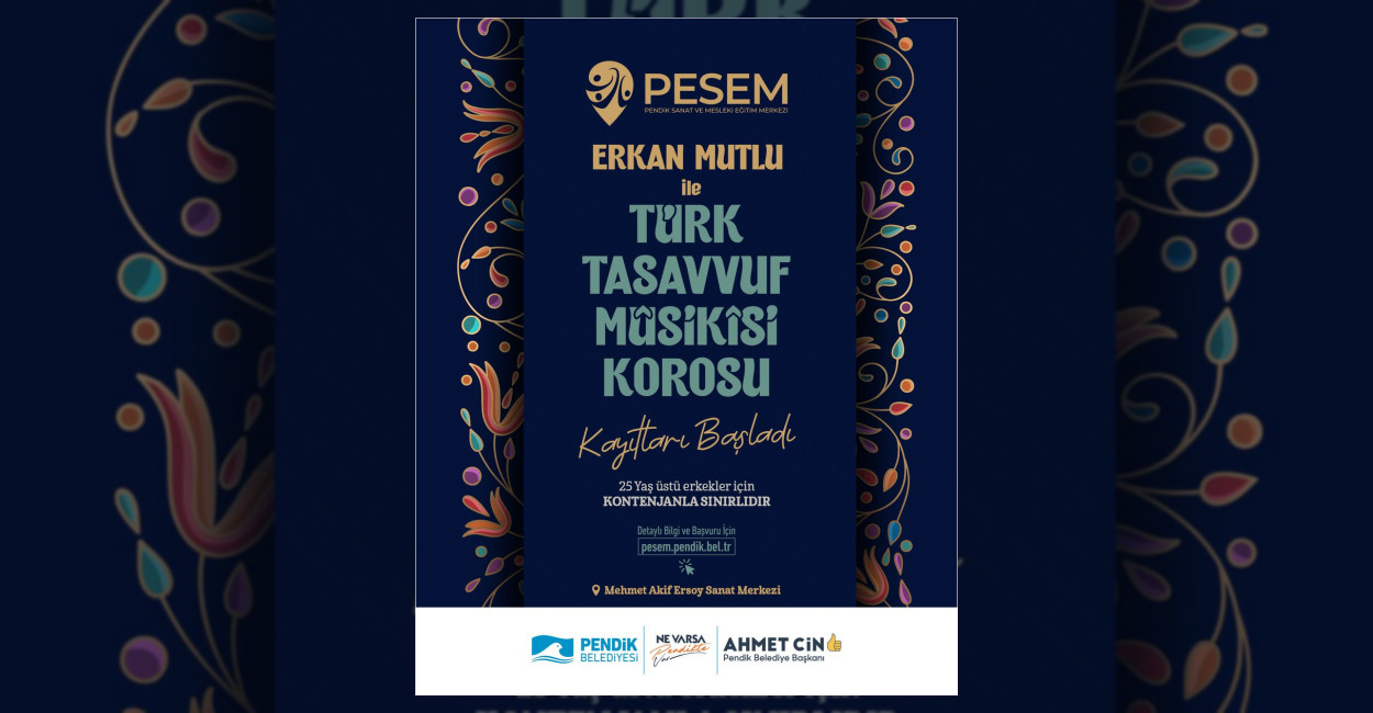 PESEM Türk Tasavvuf Musikisi Korosu kayıtları sürüyor