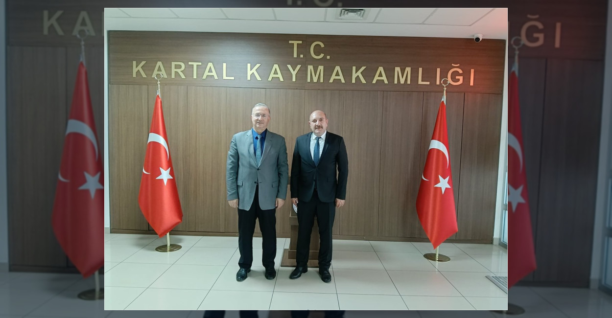 Sabiha Gökçen Havalimanı Mülki Amiri’nden Kartal’a Ziyaret
