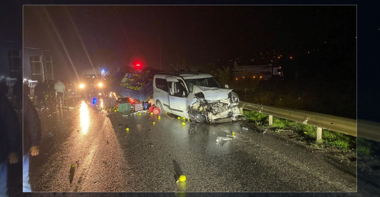 Sakarya’da zincirleme kaza: 2 ölü, 2 yaralı