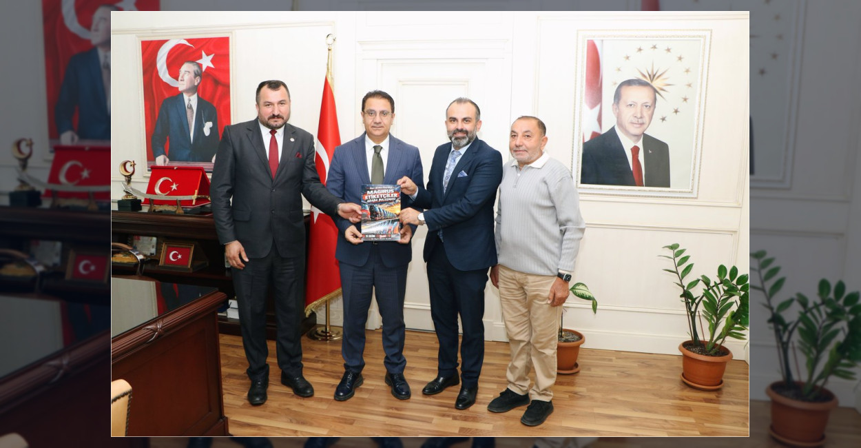 Sancaktepe’de Muhtar Babacan’dan Kaymakam Yavuz’a Ziyaret