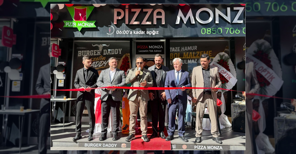 Sancaktepe’de Pizza Monza Restaurant Açıldı