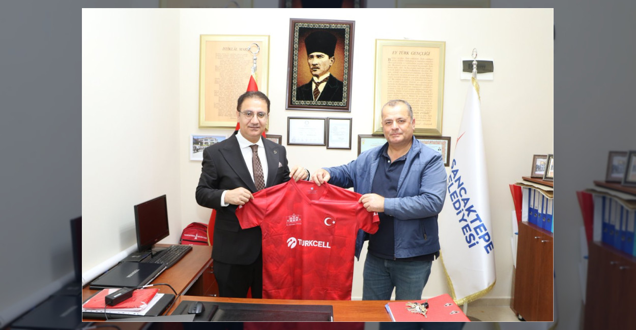 Sancaktepe Kaymakamı Yavuz’dan Muhtar Korkut’a Ziyaret
