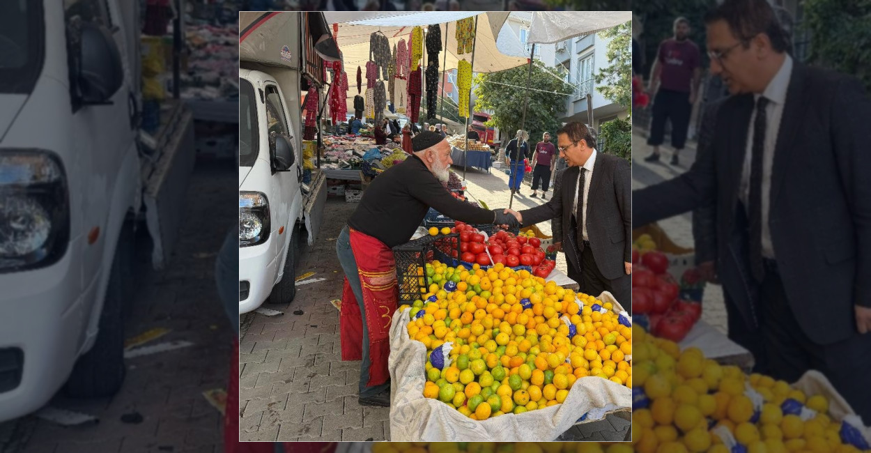 Sancaktepe Kaymakamı Yavuz’dan Pazar Ziyareti
