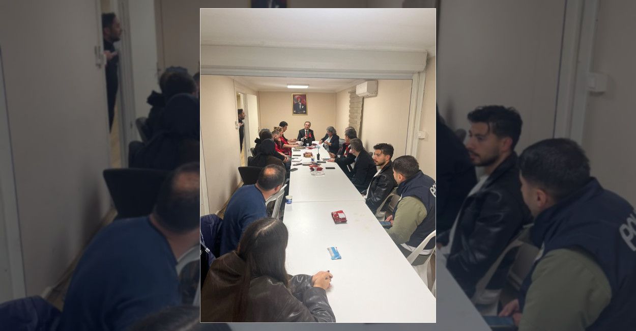 Sarıyer’de İlçe Afet Yönetim Merkezi Görev Başında