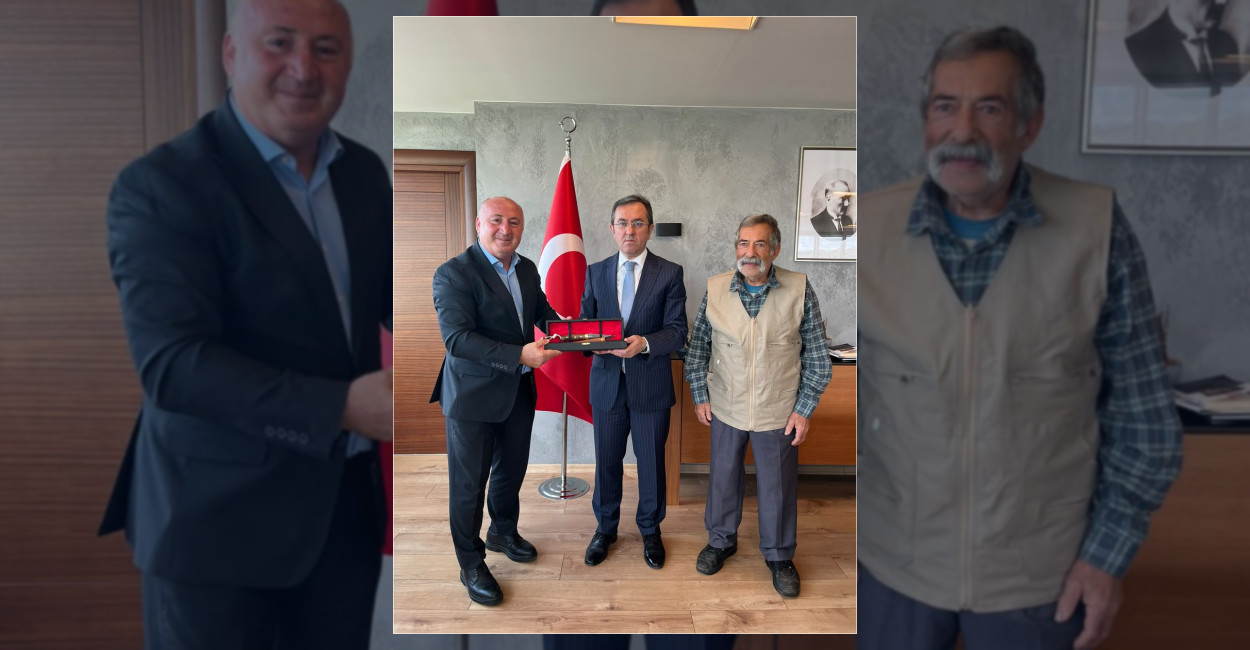 Sarıyer Avcılar Kulübü Başkanından Kaymakamlığa Ziyaret