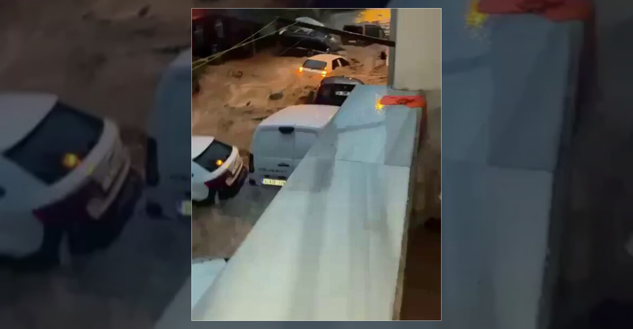 Sarıyer Ayazağa’da sokakta sürüklenen araçlar kaydedildi