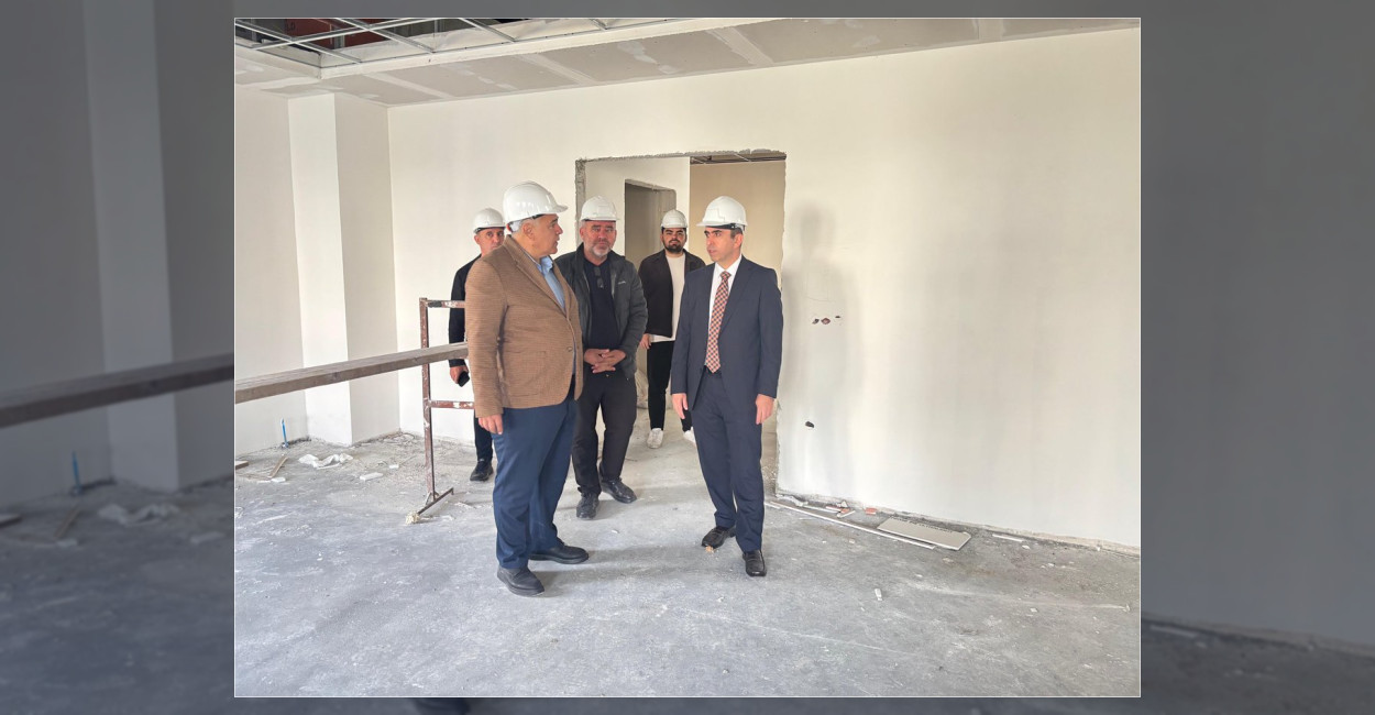 Silivri’de İlk Kız Öğrenci Yurdu İnşaatı İncelendi