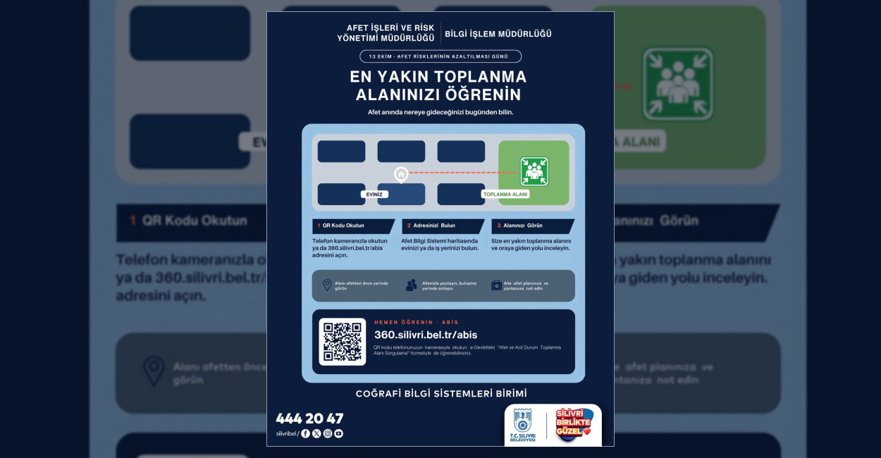 Silivri Belediyesi’nden Afet Hazırlığı Çağrısı