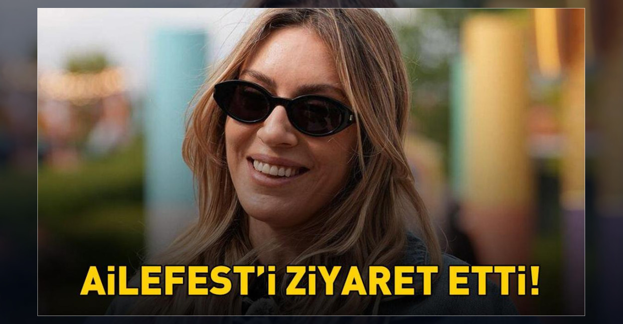 Sinem Kobal Rami Kütüphanesi’ndeki AileFest’e Katıldı